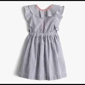 Crew Cuts seersucker v-back dress. Like new!